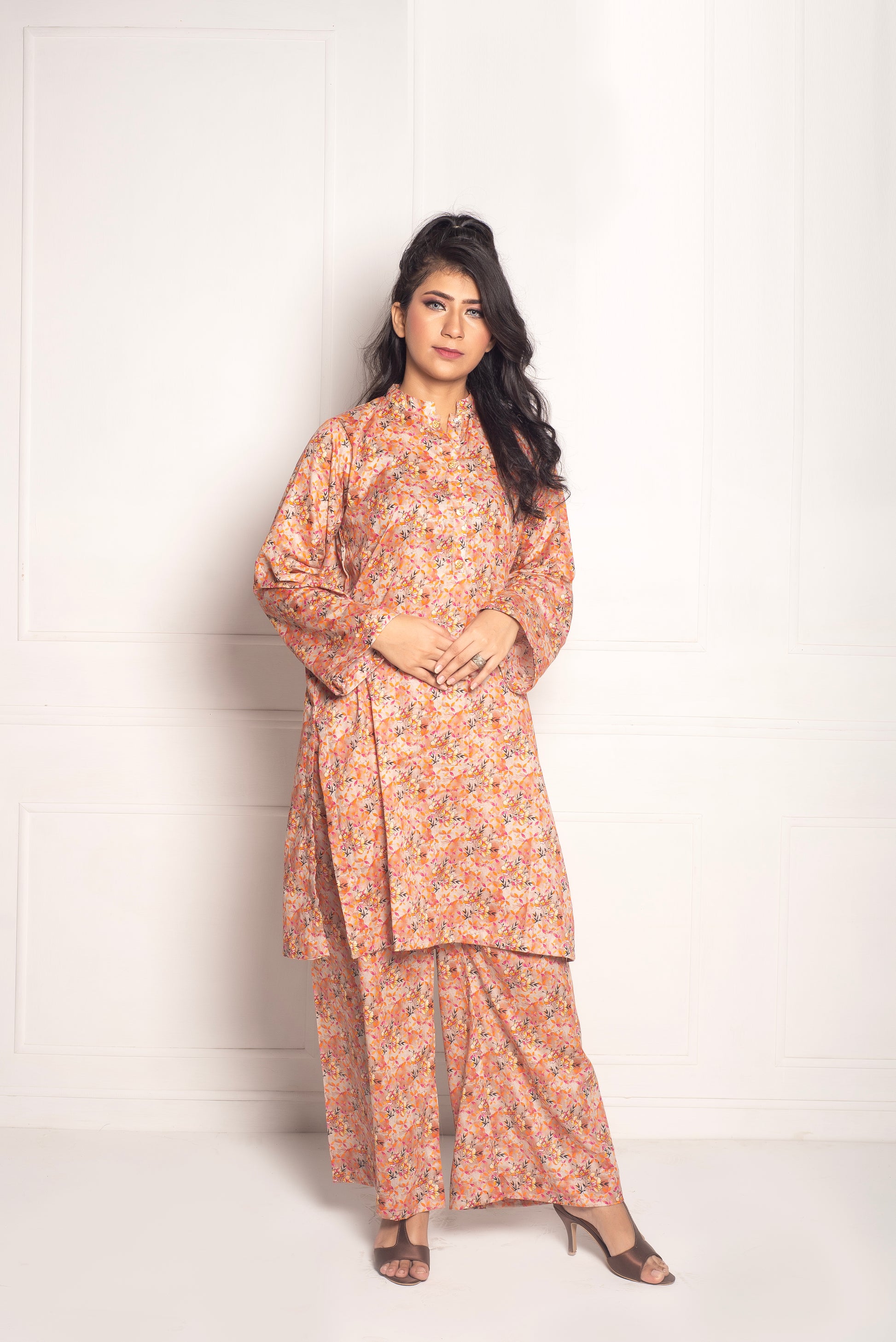 2-Piece Stylish Stitched Premium Digital Printed Lawn Co-Ord Set
