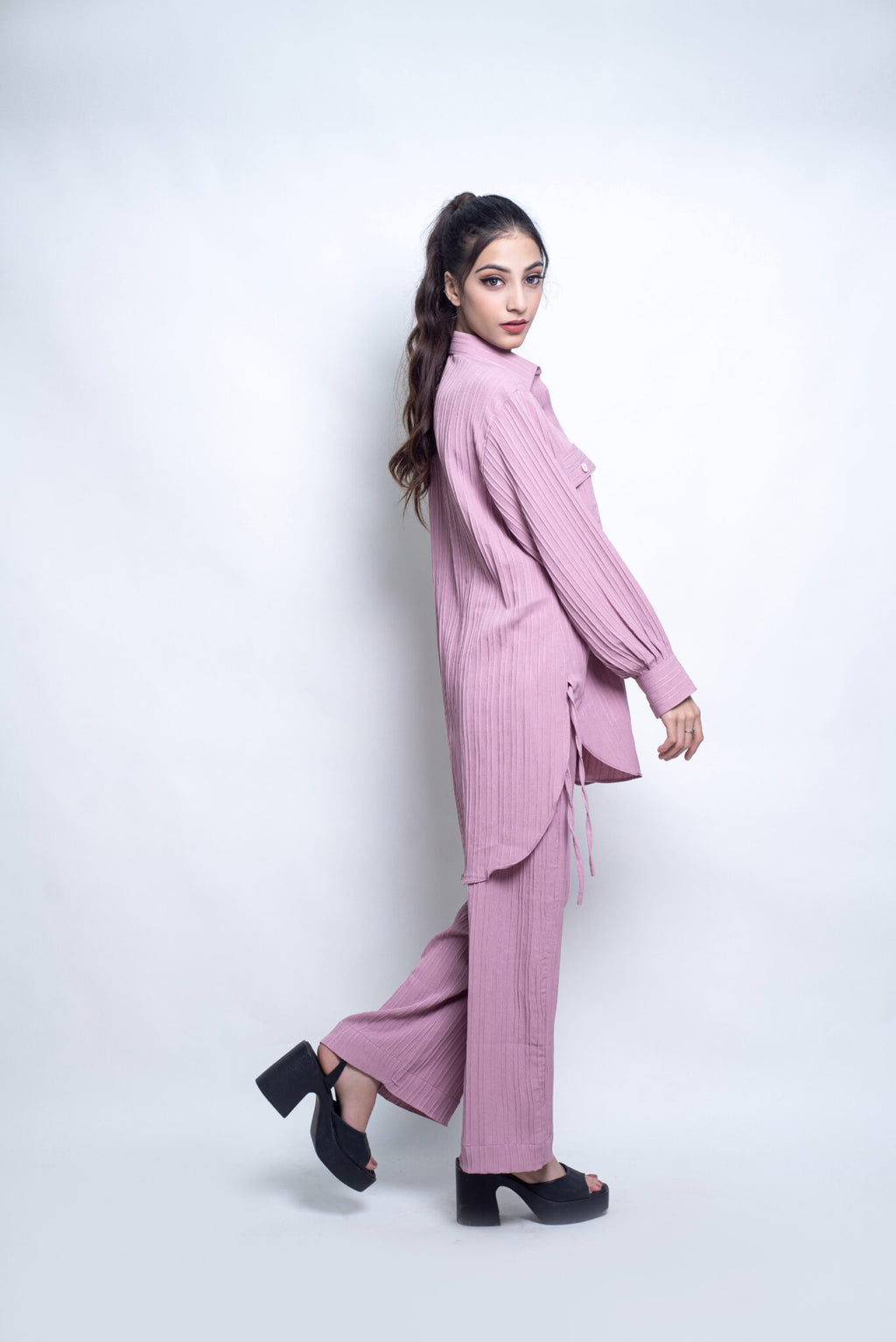 2-Piece Stylish Stitched Western Wear Co-Ord Set
