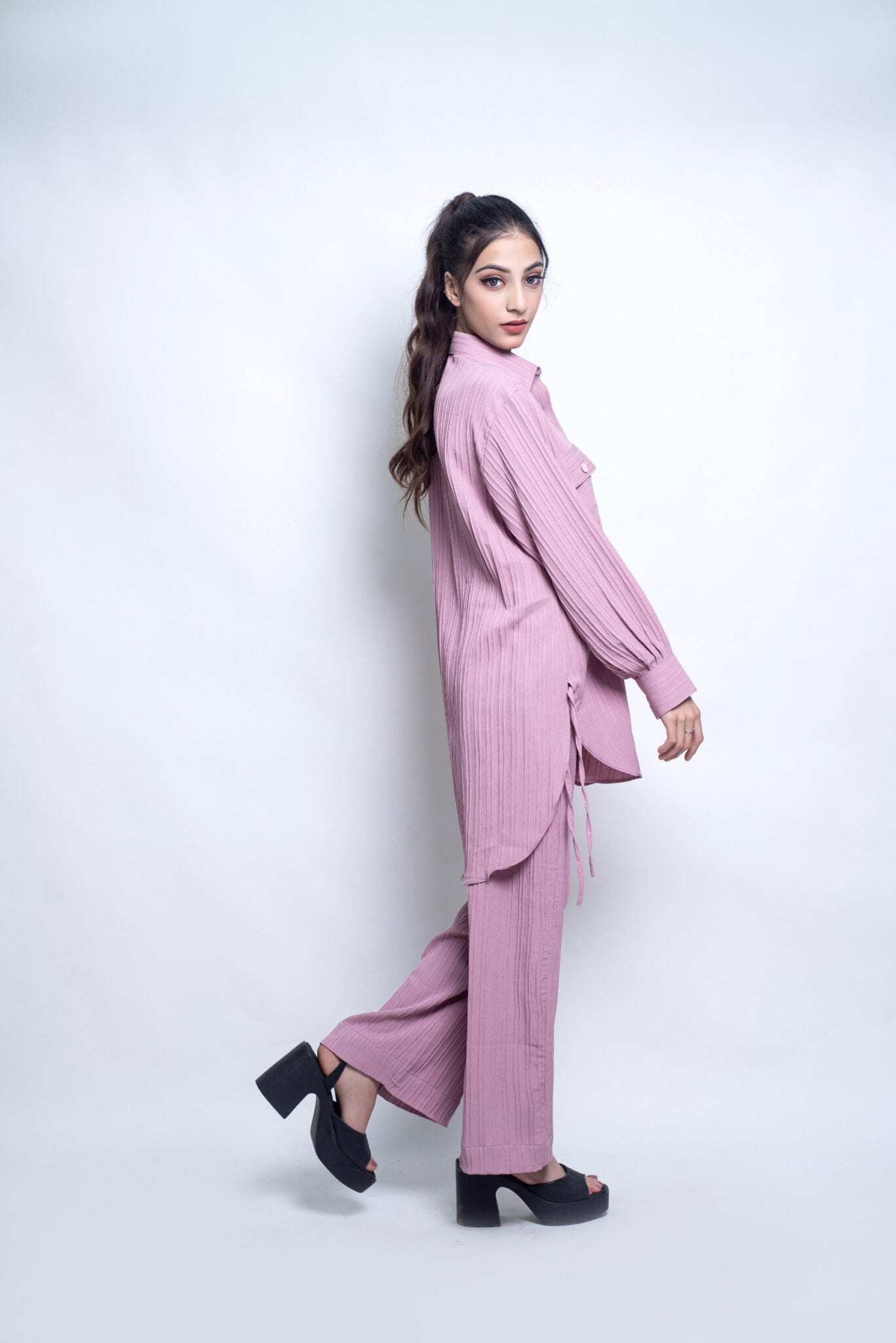 2-Piece Stylish Stitched Western Wear Co-Ord Set